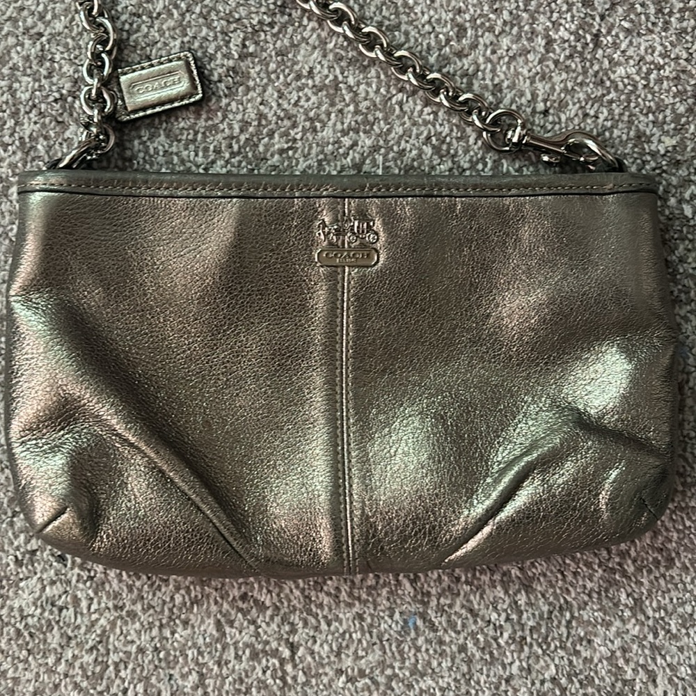 100% authentic rare Coach wristlet